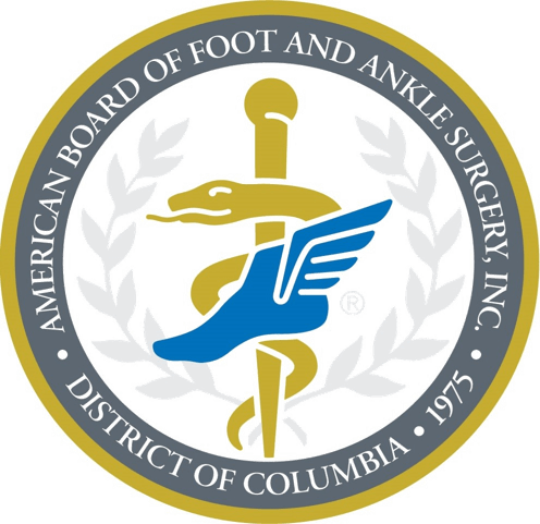 Logo Recognizing Sol Foot & Ankle Centers's affiliation with American Board of Foot and Ankle Surgery